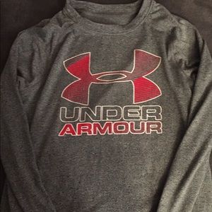 Boys Under Armour long sleeve tee